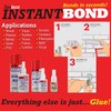 Instant Bond Super Fast Strongest Glue & Accelerator Small Kit