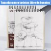 Cc Cuaderno De Dibujo Y Bocetos A4 + Cuaderno De