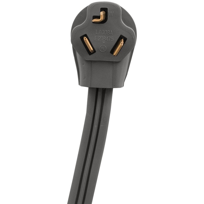 Certified Appliance Accessories 30-Amp Appliance Power Cord, 3 Prong Dryer