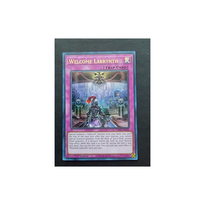 Welcome Labrynth - TAMA-EN023 - Tactical Masters - Ultra Rare