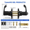 2pzas Chapas Puertas De Aluminio Y Madera Izquierda/derecha