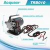 Acquaer Water Transfer Pump DC 12V 1/10HP Portable Electric Water