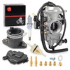 Carburetor & Intake Manifold Boot For Honda Foreman 500 TRX500