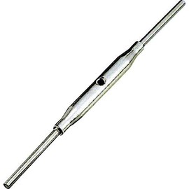 Suimoto A-584 Stainless Steel Pipe Turn Buckle, Straight & Straight, Spur Diameter 4 Minutes