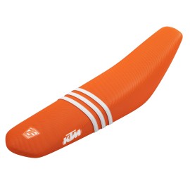THROTTLE SYNDICATE TLD KTM FACTORY ISSUE SEAT COVER - ORANGE 23-25 125-450 SX/SX-F/SX-FE/