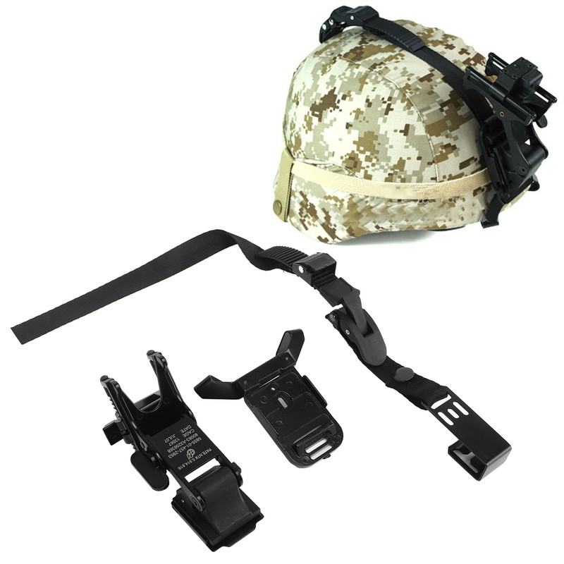 NVG Helmet Mount Bracket Aluminum Alloy Night Vision Goggles Helmet