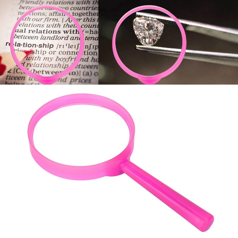 Mini Handheld Reading Glass Magnifier Large Handheld Magnifier Durable Jewelry