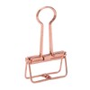 50Pcs Hollow Binder Clips Metal Paper Binder Clips for Documents