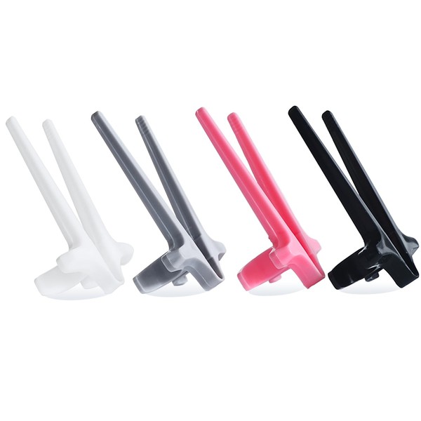 Litave Finger Chopsticks for Gamers, 4PCS Finger Snack Chopsticks, Reusable