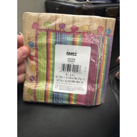 Creative Converting Fiesta Cinco De Mayo Serape 16ct. Paper Lunch Napkins Party Supply Tableware New