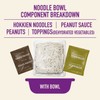 Annie Chun's - Noodle Bowl, Thai-Style Peanut Sesame Flavor, Instant