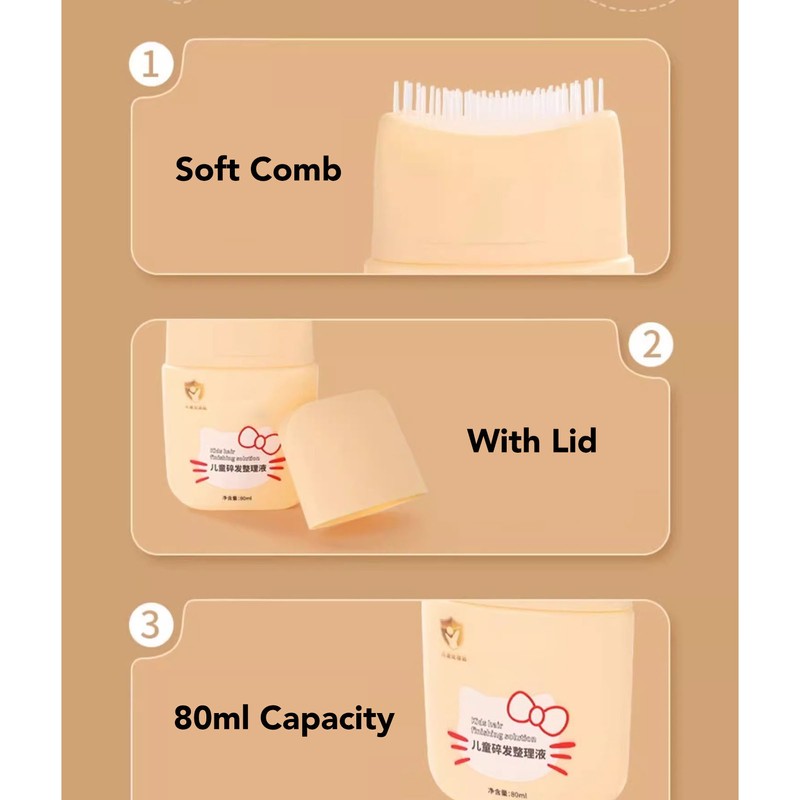 Hair Styling Wax Stick Strong Hold Prevent Frizz Broken Hair