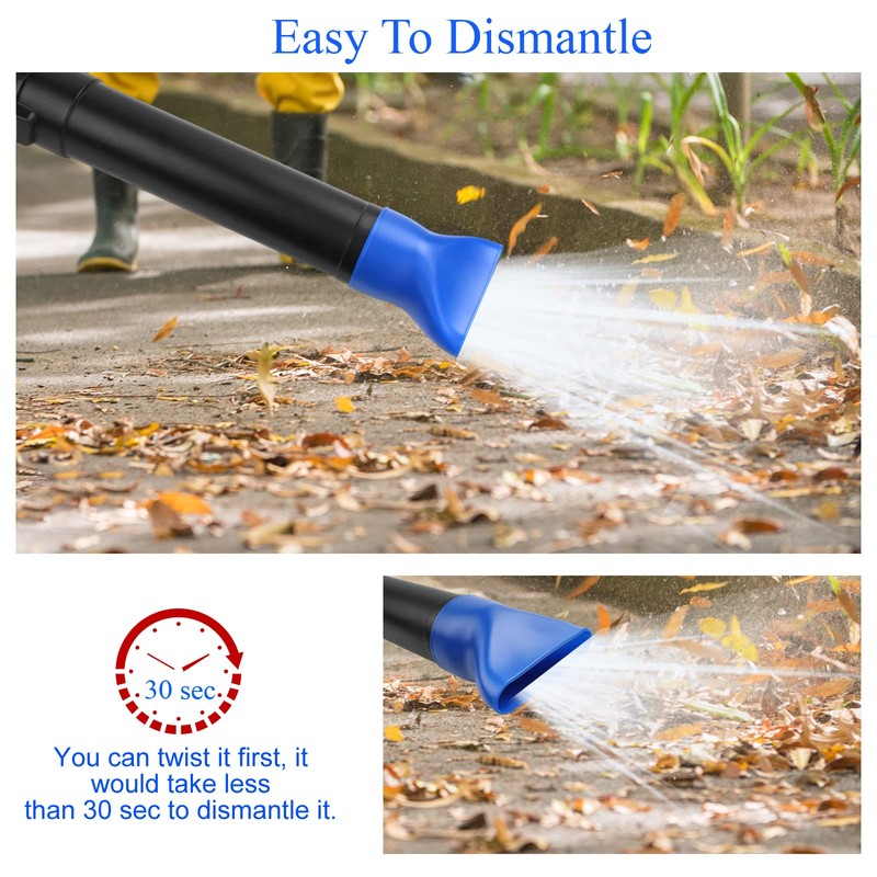 YETTAT Leaf Blower Tip Nozzle for Kobalt 24v，Leaf Blower Attachment