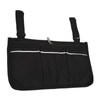 Wheelchair Side Hanging Storage Bag Multi Pocket Armrest Pouch Bag