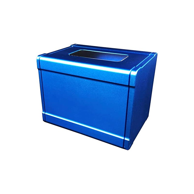 Blue Satin Crow Box Gods Premium High Strength Deck Box