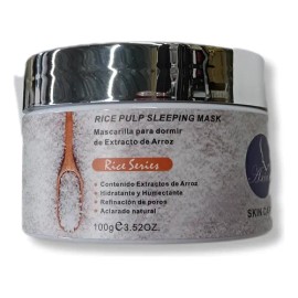 Mascarilla Nocturna De Arroz Humectante Cuidado Facial                                                                                                