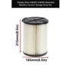 2 PACK Amigriki VF4000 Replacement 1-Layer Standard Wet/Dry Vac Filter