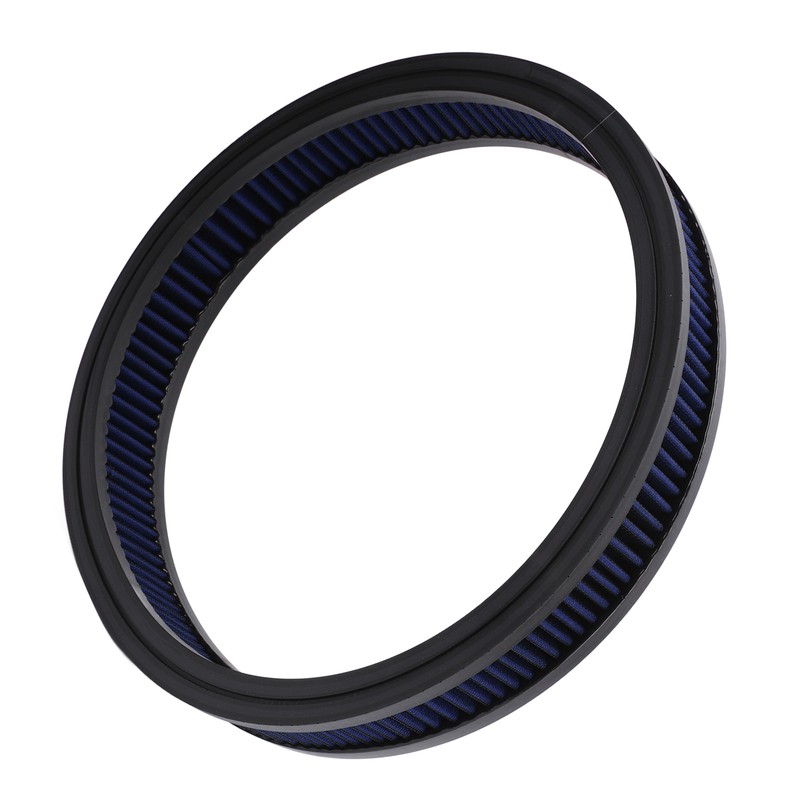 High Flow Round Air Filter Element Washable Reusable Air Cleaner