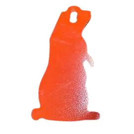 Impact Steel Prairie Dog Target Rimfire Orange, Sticker