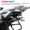 Universal Motorcycle License Plate Bracket, Adjustable Folding Mount Holder with