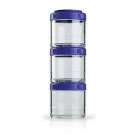 BlenderBottle GoStak container for storing protein powder vitamins and more starter C00322