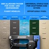 E•Werk - 5-in-1 Staple Gun Set - Heavy-Duty Stapler w/
