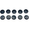 FJmark Cable Grommets Rubber Bushing Black Cable Wire Protection Grommets