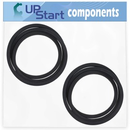 UpStart Components 2-Pack 754-04001A Lower Drive Belt Replacement for MTD 13AC762F745 (2008) Lawn Tractor - Compatible with 954-04001A Belt