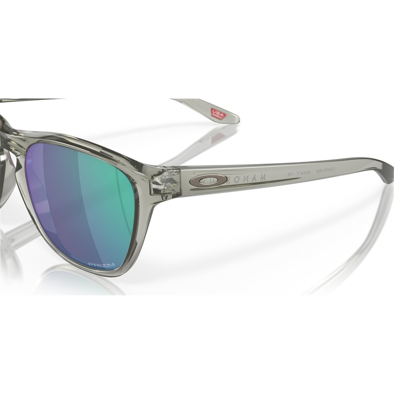 Oakley Man Sunglasses Grey Ink Frame, Prizm Jade Lenses, 56MM