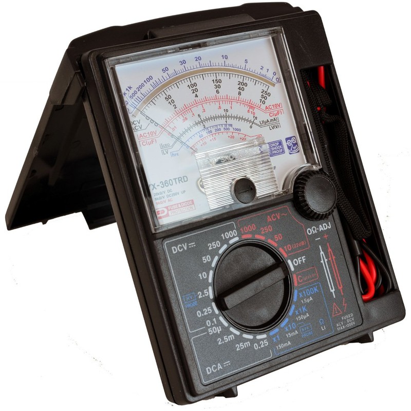 Sunwa YX360-TRD 7-Function 16-Range Analog Multimeter With One Touch Capacitance