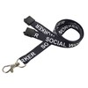 PCL Media ltd® Social Worker Printed Lanyards With Safety Breakaway