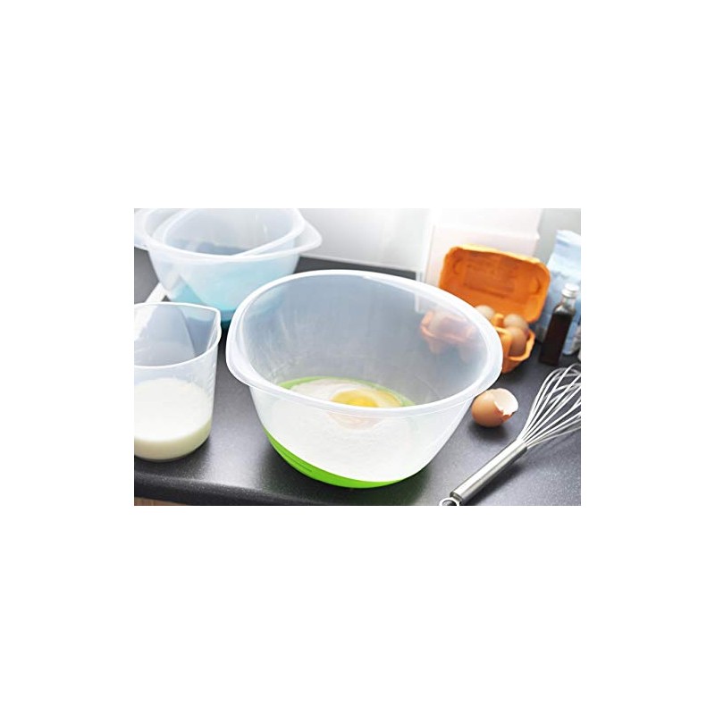 Whitefurze Premium Mixing Bowl, Teal, 6 litre