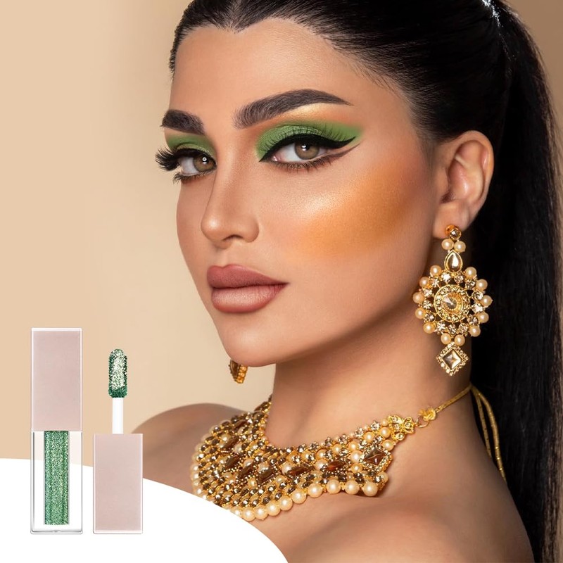 Diamond Shimmer Eyeshadow, Quick-Dry & Long Lasting Liquid Eye Shadow