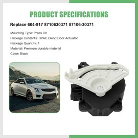 SCITOO HVAC Heater Blend Door Actuator Replacement for Lexus for GS300 1997-2005, for Lexus for GS400 1998-2000, for Lexus for GS430 2001-2005, for Lexus for IS300 01-05, for Lexus for RX300 99-03