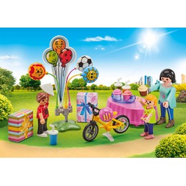 Playmobil City Life Birthday Party Decoration Playset