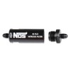 NOS 4An, Hi-Flo Nitrous Filter, Black