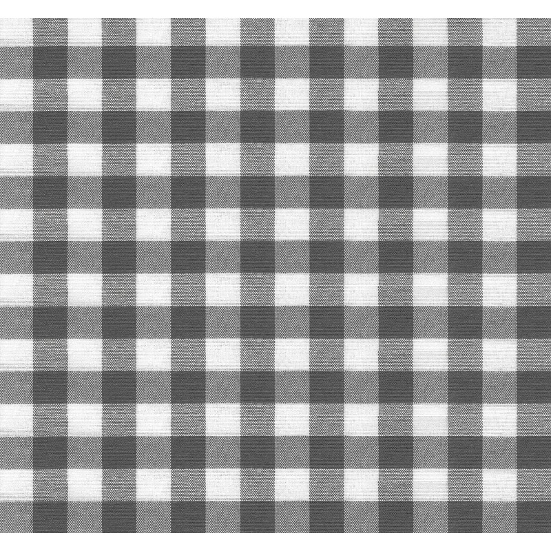 Martina Home TEFLONATED TABLECLOTH MADE Vichy Dark Grey 100X140 CM