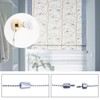 NA 6 Pack Cord Connector Metal Chrome Bathroom Light Pull