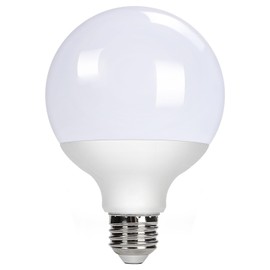 LED Bulb, 100 W Equivalent, Daylight White, E26 Base, General Bulb, Ball Sphere, Omnidirectional Type, Edison Bulb, Pack of 1, Energy Saving, Compatible with Enclosed Fixtures, Insulation