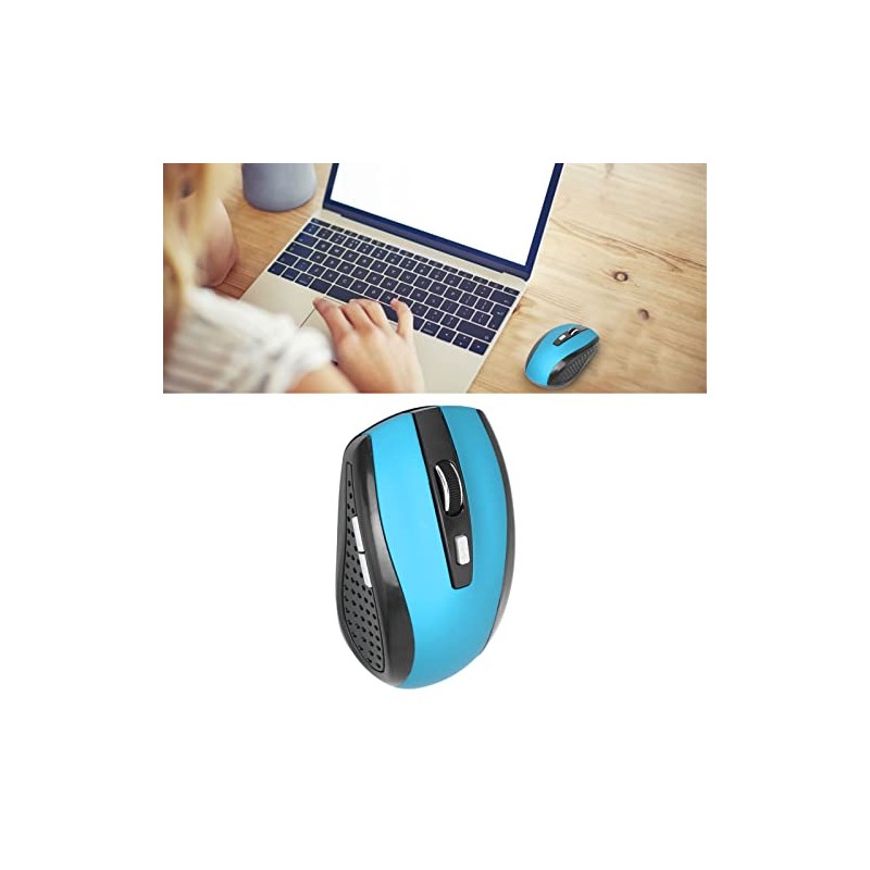 Sanpyl Mini Mouse Inalámbrico para Computadora Portátil, Mouse óptico Mate