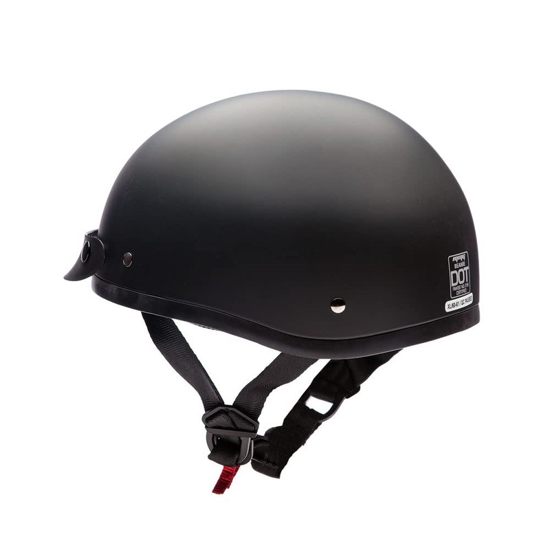 MMG Half Open Face Helmet Motorcycle Cruiser Classic DOT -