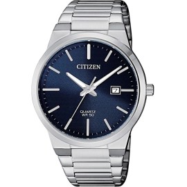 Reloj Citizen Bi506051l Original Plateado Para Hombre Color de la correa Gris Color del bisel Gris Color del fondo Azul