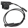 HD01 Motorcycle Unilateral Headset +U94 PTT Noise Cancellation Comfortable Military