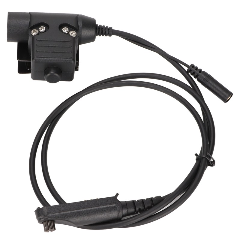HD01 Motorcycle Unilateral Headset +U94 PTT Noise Cancellation Comfortable Military