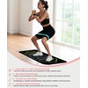 Squat Mat with Foot Position,Large Non-Slip Squat Target Pad， Pad