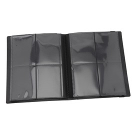 Ciieeo Large Capacity Photo Album Mini Picture Holder for Cards Postcards Memories for Family Friends Store Photos Artworks Tickets Black