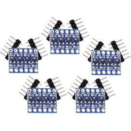 4-Channel IIC I2C Logic Level Converter Bidirectional Module 5 V to 3.3 V Pack of 5
