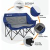 Double Camping Chairs Oversized Loveseat - 2 Person Camping Chair