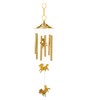 Feng Shui Six Tubes Brass Wind Chimes Wind Bell Felicitous