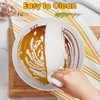 ShineMe Salad Serving Bowls with Lid and Utensils, 10" Bamboo